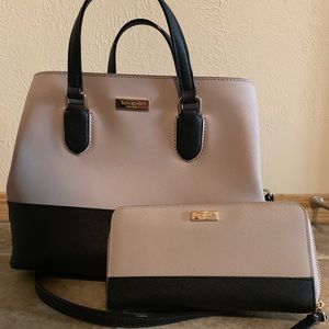 Kate Spade matching Handbag and Wallet